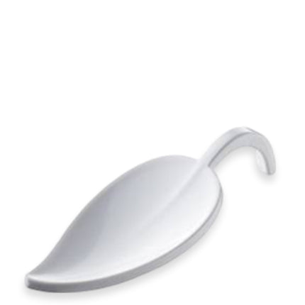 Leone Piattino Finger Food In Melamina A Foglia: Design Raffinato (10,5X4,5X2,2H Cm)
