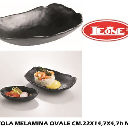 Leone Ciotola Ovale in Melamina: Diverse Dimensioni per Uso Versatile in Cucina e Tavola - Tutto Tutto Meno Meno