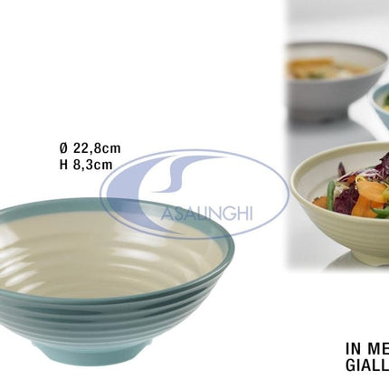 Leone Ciotola Tonda In Melamina: 22,8X8,3 Cm, Versatile Per Uso Quotidiano E Decorativo Leone