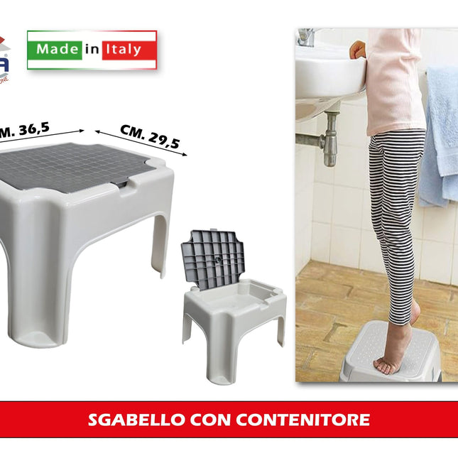 Sgabello Con Contenitore