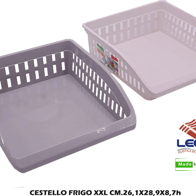 Le.Ga Cestello Frigo Con Manico | Organizzazione E Trasporto Alimenti