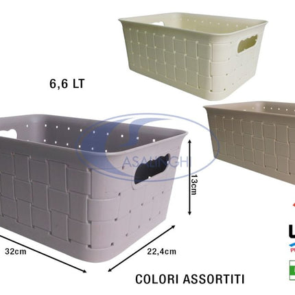 Cesta Country Rett.Re Medio Cm.32X22
