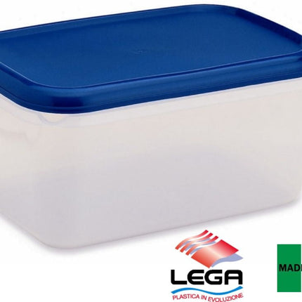 Le.Ga Frigo Box Rettangolare In Plastica Per Alimenti LE.GA