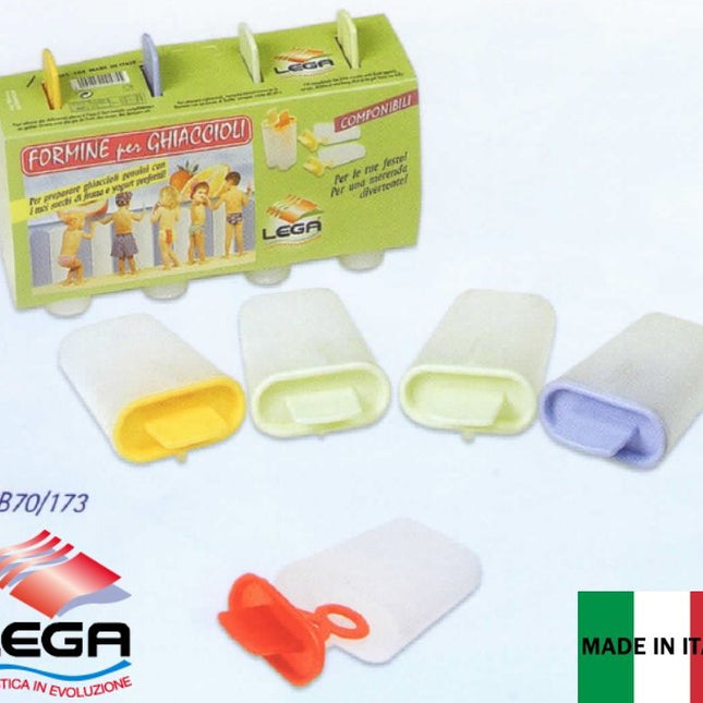 H&H 803800 Forma Ghiaccioli, 4 Pezzi LE.GA