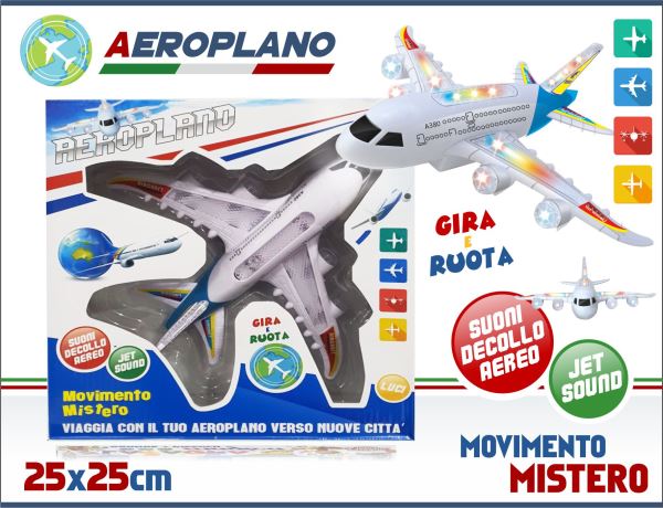 Aereo Luci E Suoni Movimento Mistero International