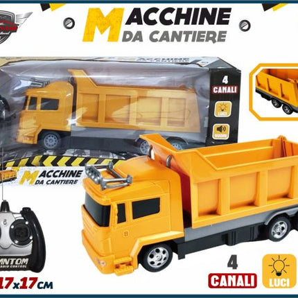 Camion Cantiere Con Radiocomando E Luci