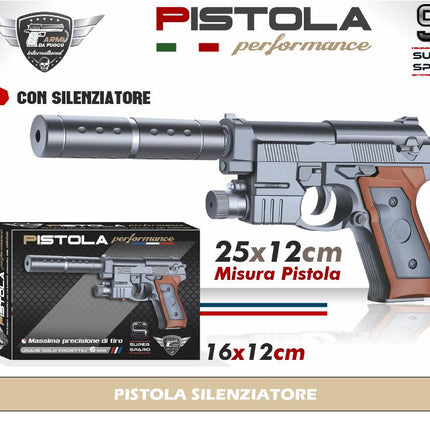 PISTOLA SILENZIATORE