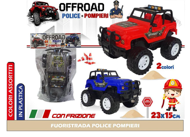 FUORISTRADA POLICE POMPIERI International