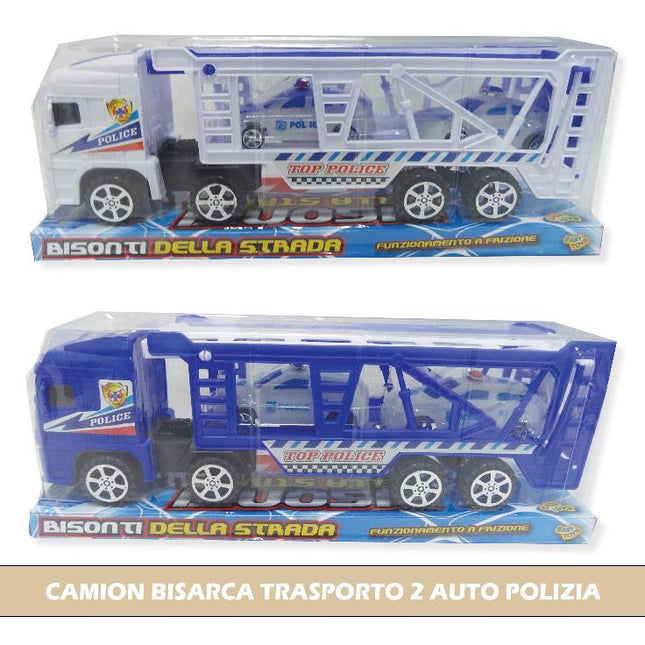 CAMION BISARCA TRASPORTO 2 AUTO POLIZIA