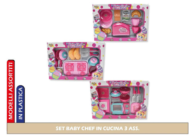 SET BABY CHEF IN CUCINA 3 ASS. International