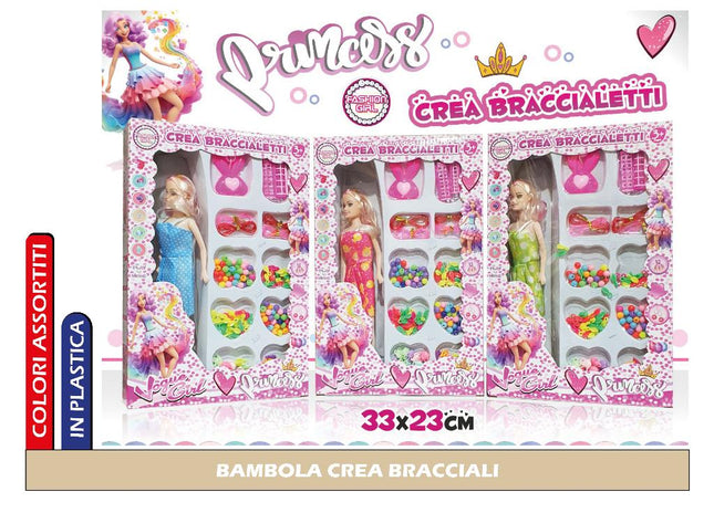 BAMBOLA CREA BRACCIALI International