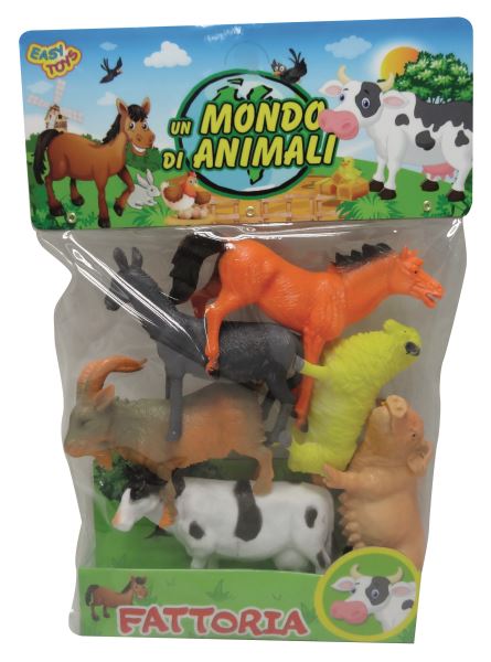 ANIMALI IN BUSTA SET 6 PZ. International