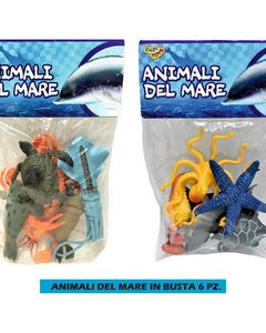 International Animali Del Mare In Busta 6 Pz. International