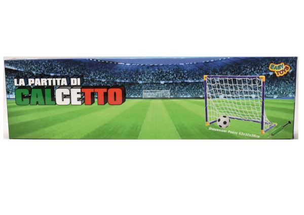 Porta Calcio La Partita Di Calcio Cm.53X32X38-8059395891979