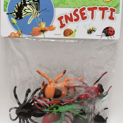 Insetti Giocattolo Realistici in Busta - Set 6 Pezzi | Scherzi & Decorazioni International