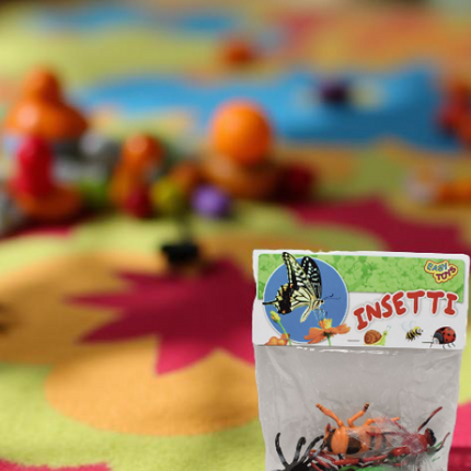 Insetti Giocattolo Realistici in Busta - Set 6 Pezzi | Scherzi & Decorazioni International