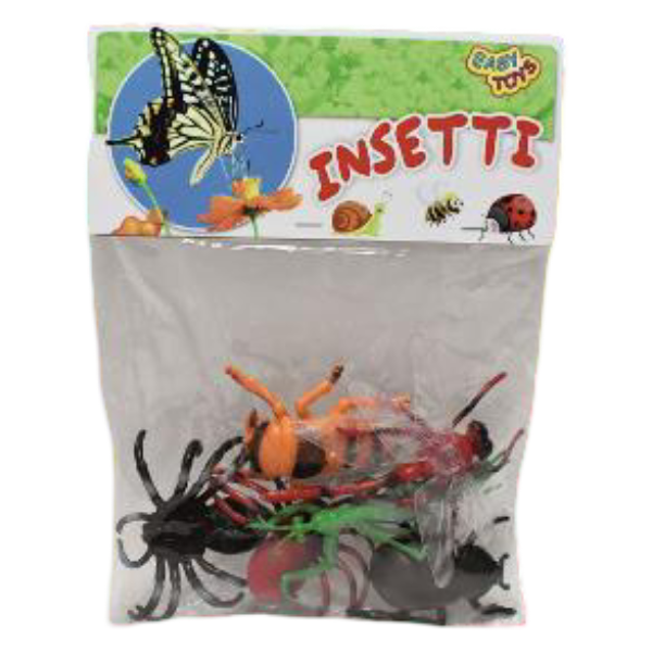 Insetti Giocattolo Realistici in Busta - Set 6 Pezzi | Scherzi & Decorazioni International