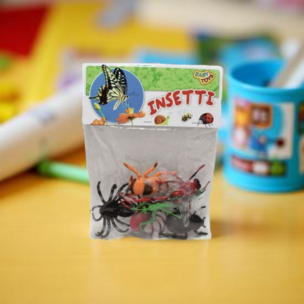Insetti Giocattolo Realistici in Busta - Set 6 Pezzi | Scherzi & Decorazioni International