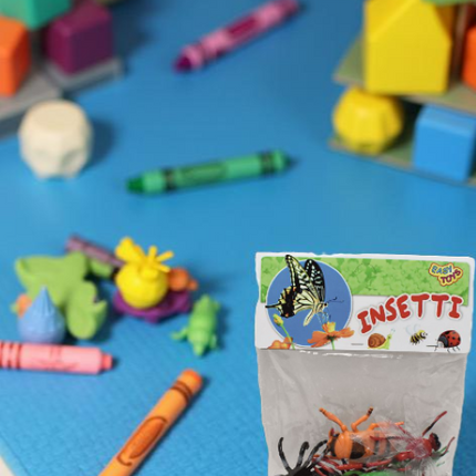 Insetti Giocattolo Realistici in Busta - Set 6 Pezzi | Scherzi & Decorazioni International
