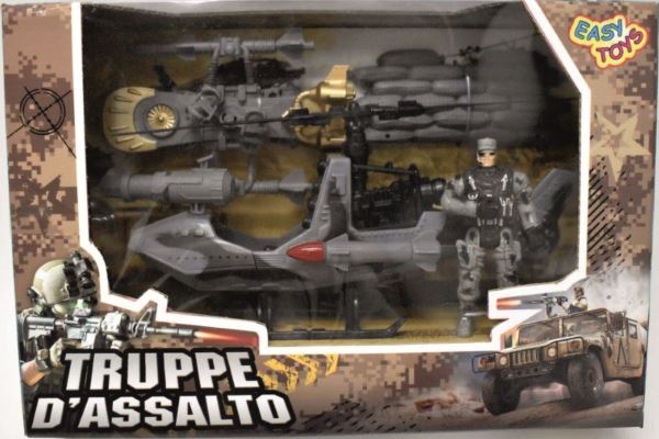 Gioco Set Militare Con Accessori 2 Ass. International