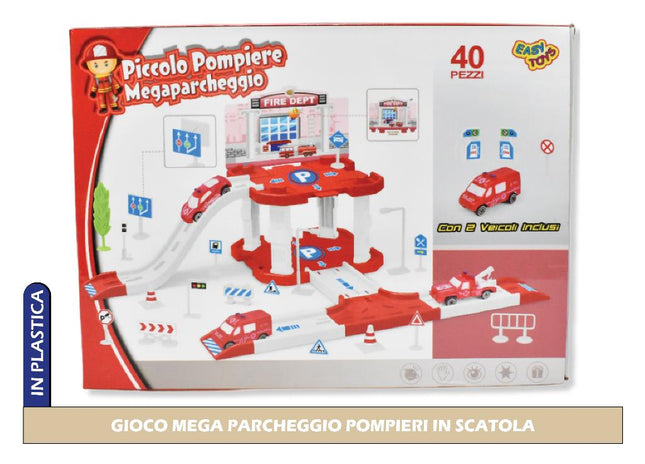 GIOCO MEGA PARCHEGGIO POMPIERI IN SCATOLA International