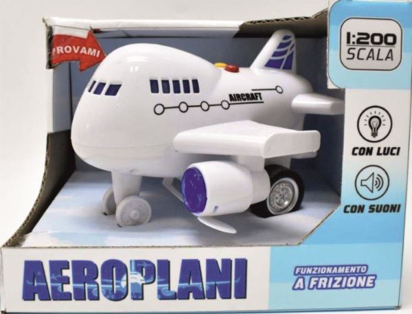 Aereo Frizione Con Luci E Suoni 2 Ass. International