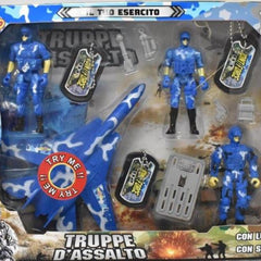 International MILITARI SET CON LUCI E SUONI IN SCATOLA International