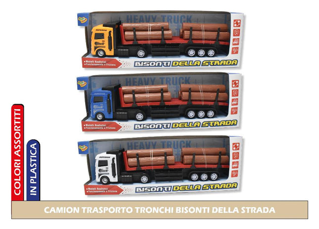 CAMION TRASPORTO TRONCHI BISONTI DELLA STRADA International