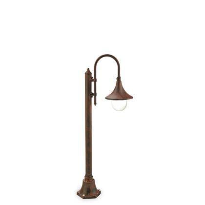 Sovil Illuminazione Palo Basso Lampada Da Giardino E27 60W In Alluminio Linea Lampara