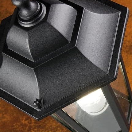 Lampada Testa Palo Diametro 60Mm Colore Nero Da Esterno Linea Esagonale Sovil