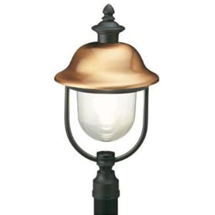 Lampioncino Da Cancello Lampada Lampione Paletto Ingresso E27 Design Elegante
