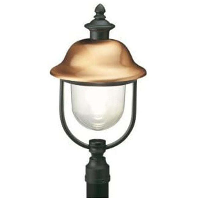 Lampioncino Da Cancello Lampada Lampione Paletto Ingresso E27 Design Elegante