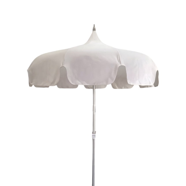 Ombrellone Pagoda Made in Italy – Stile Retrò, Struttura Alluminio, 220 cm di Ombra Solo Ombrellone Sessa Ombrellificio