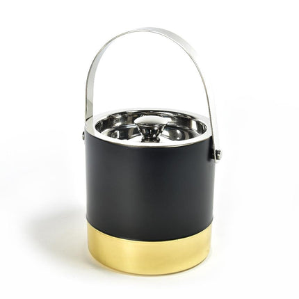 SECCHIELLO GHIACCIO DOPPIA PARETE ACCIAIO INOX CM.15,5X17h