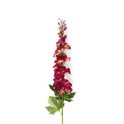 Fiore Stelo Speronella Cm.78 Plastica E Poliestere Bianco / Fucsia / Viola / Giallo