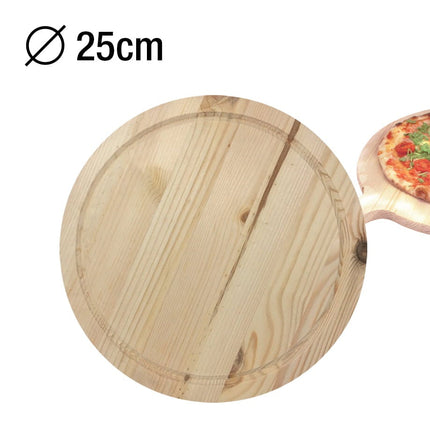 Tagliere Tondo in Legno per Cucina e Preparazione Alimentare Art.850 Meeting Legno