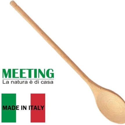 Cucchiaio in Legno di Faggio, Articolo per Cucina di Qualità, Vari Misure Disponibili Meeting Legno