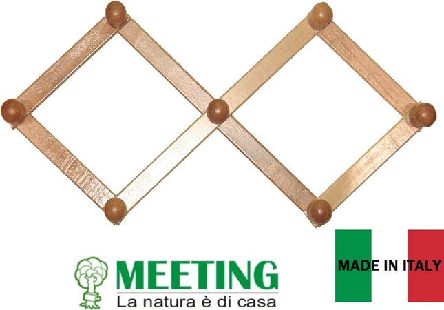 Estensibile Legno 7 Posti Chiaro Art.51-8020900011106
