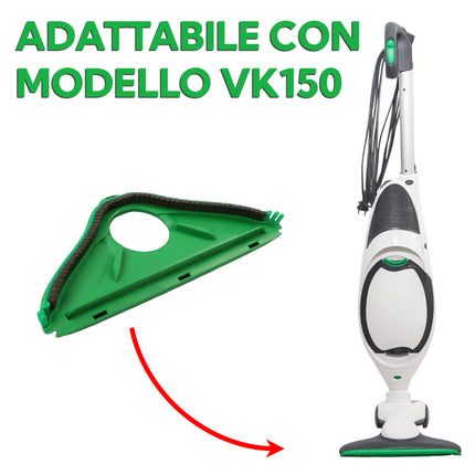 Sottospazzola Compatibile per Folletto VK120 / VK121 / VK122 / VK130 / VK131 / VK135 / VK140 / VK150 / VK200 – Ricambio per Aspirapolvere VK150 Domestik Line Service
