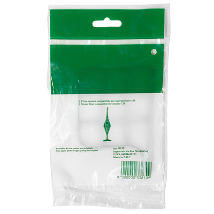 Filtro Aspirapolvere Compatibile per Folletto VK135 Filtro Protezione Motore Non Originale, Alta Qualità, Facile da Installare Domestik Line Service