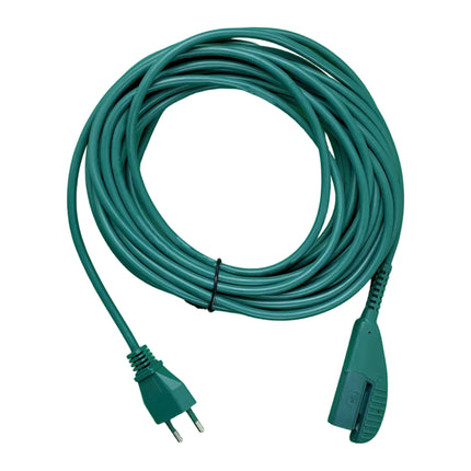 Cavo Alimentazione Verde 7 Metri 2x0,75 mm – Spina Italiana Compatibile VK130/131/135/136/140 – Ricambio per Folletto - Filo Elettrico per Aspirapolvere Domestik Line Service