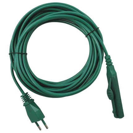 Cavo Alimentazione Verde 7 Metri 2x0,75 mm – Spina Italiana Compatibile VK130/131/135/136/140 – Ricambio per Folletto - Filo Elettrico per Aspirapolvere Domestik Line Service