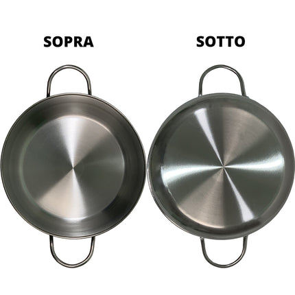 Sicignano Casseruola Daisy Acciaio Inox 2 Manici Per Induzione: L'Eleganza Funzionale Per Ogni Cucina Moderna