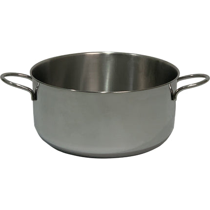 Sicignano Casseruola Daisy Acciaio Inox 2 Manici Per Induzione: L'Eleganza Funzionale Per Ogni Cucina Moderna