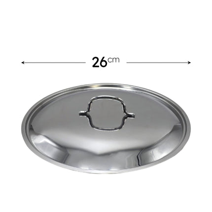 Sicignano Coperchio Inox Lucido: L'Alleato Brillante Per Le Tue Pentole E Padelle 26 cm Casalinghi Sicignano