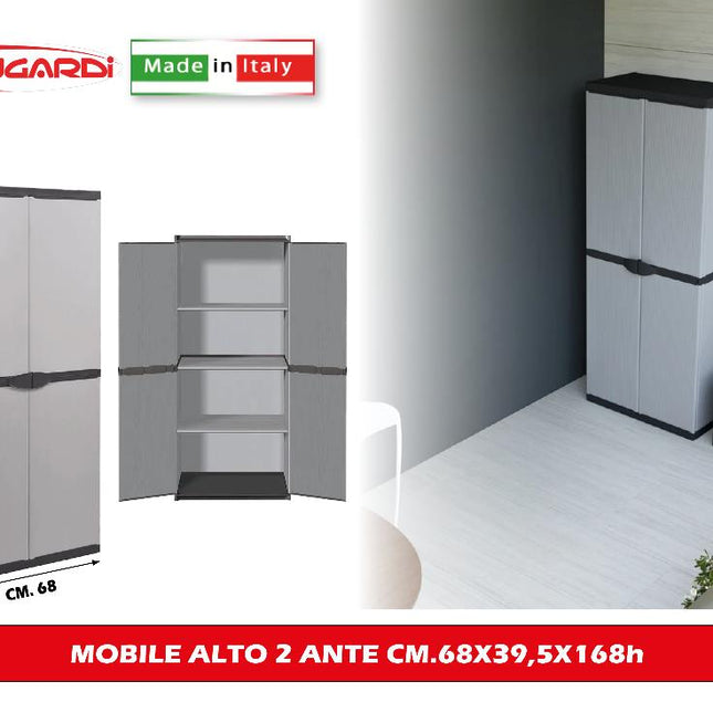 Mobile Alto 2 Ante Cm.68X39,5X168H