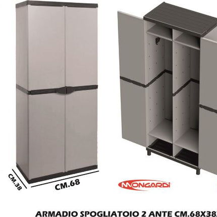 Armadio Spogliatoio 2 Ante