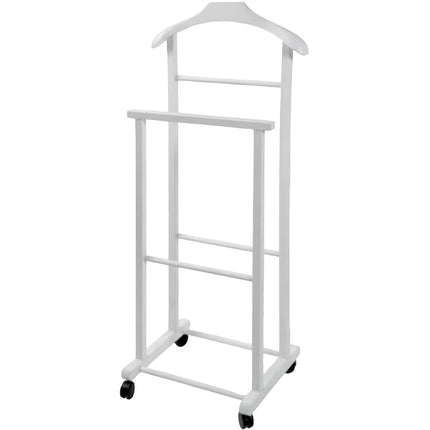 Sicignano Indossatore In Legno Di Faggio: Eleganza Classica E Rifiniture Artigianali Per La Tua Casa Cm.44,5X30X104H Casalinghi Sicignano