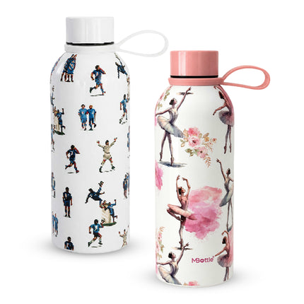 Borraccia Termica Acciaio Inox 500ml Calcio Ballerina Scuola Sport Salvaspazio