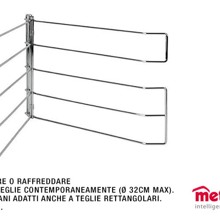 Torre Per 5 Teglie Da Forno Max D. Cm.32-8002522577109
